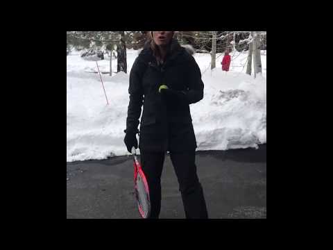 Tennis together at home #1